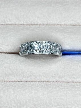 R068 | Natural Diamond Multi Row Ring